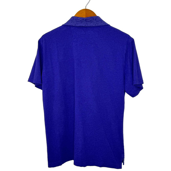 Robert Graham Polo Mens Large Purple - Picture 2 of 11